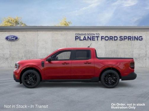 Ruby Red Metallic Tinted Clearcoat 2026 Ford Maverick Lariat