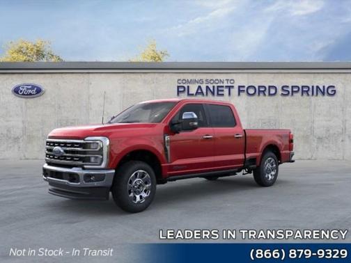 Ruby Red Metallic Tinted Clearcoat 2026 Ford F-250 Lariat Truck