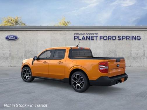 Orange Fury 2026 Ford Maverick Lariat
