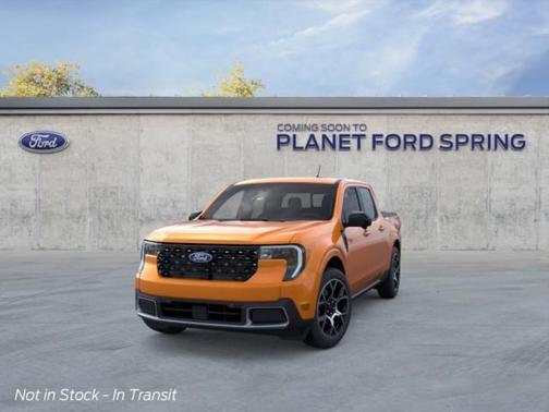 Orange Fury 2026 Ford Maverick Lariat