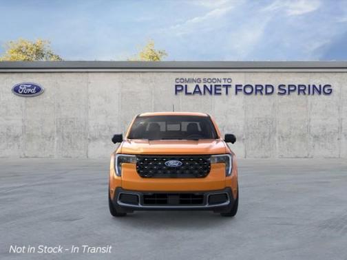 Orange Fury 2026 Ford Maverick Lariat