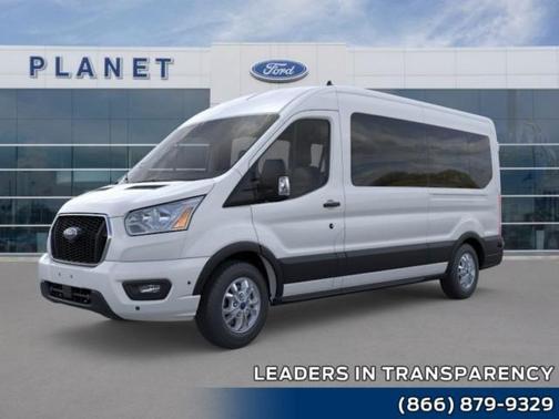 Oxford White 2025 Ford Transit-350 XLT