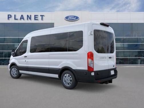 Oxford White 2025 Ford Transit-350 XLT