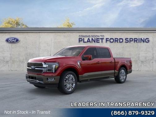 Ruby Red Metallic Tinted Clearcoat 2026 Ford F-150 King Ranch