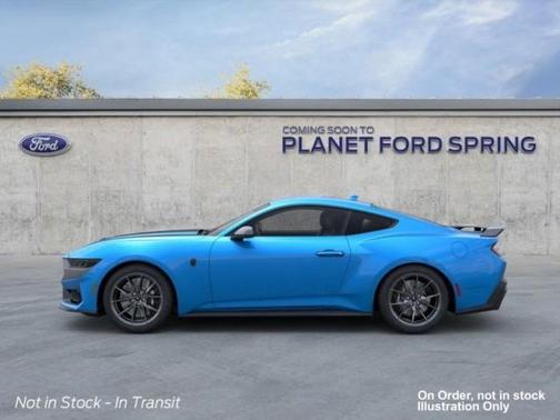 Vapor Blue Metallic 2026 Ford Mustang Dark Horse