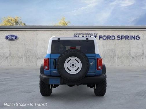 Velocity Blue Metallic 2026 Ford Bronco Heritage Edition