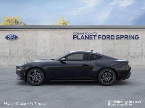 Shadow Black 2026 Ford Mustang EcoBoost