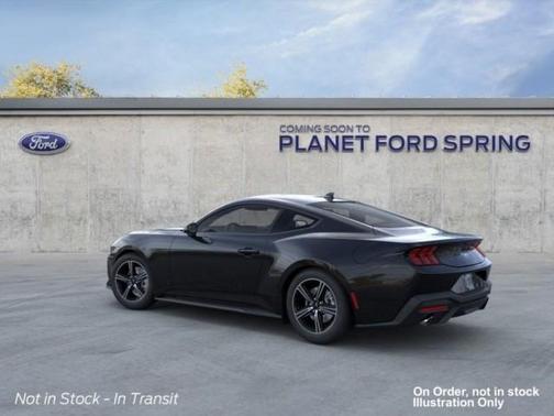 Shadow Black 2026 Ford Mustang EcoBoost