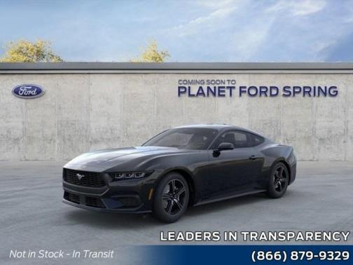 Shadow Black 2026 Ford Mustang EcoBoost