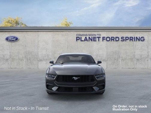 Shadow Black 2026 Ford Mustang EcoBoost
