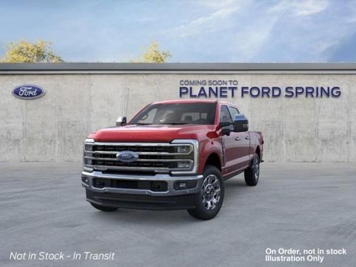 Race Red 2026 Ford F-250 Lariat