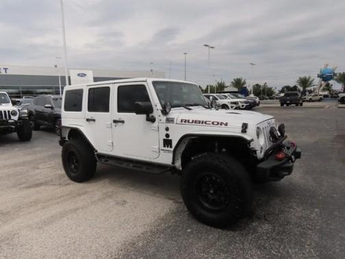 Bright White Clearcoat 2016 Jeep Wrangler Unlimited Rubicon