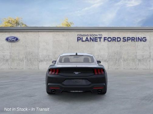 Shadow Black 2026 Ford Mustang EcoBoost