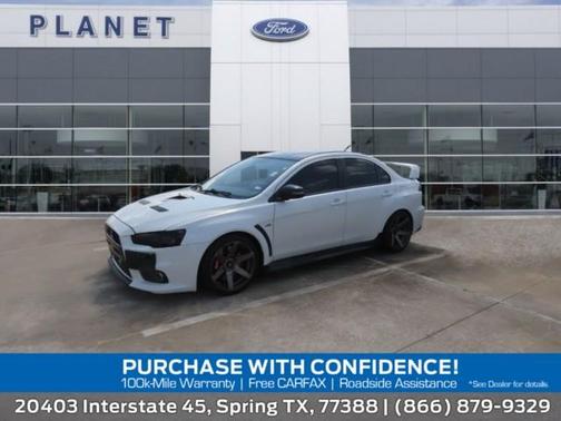 Diamond White 2015 Mitsubishi Lancer Evolution Final Edition