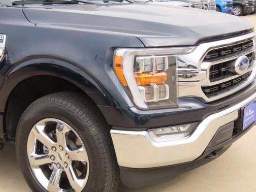 Antimatter Blue Metallic 2023 Ford F-150 XLT