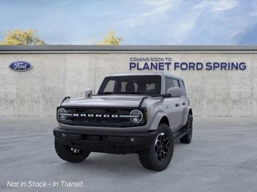 Avalanche Gray 2026 Ford Bronco Outer Banks