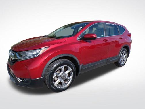 Orange 2019 Honda CR-V EX-L
