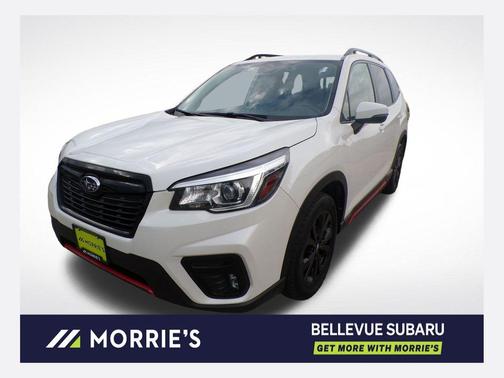 Crystal White Pearl 2019 Subaru Forester Sport