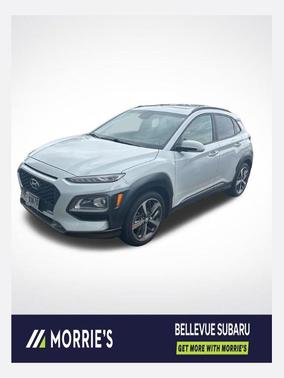Chalk White 2021 Hyundai KONA Limited