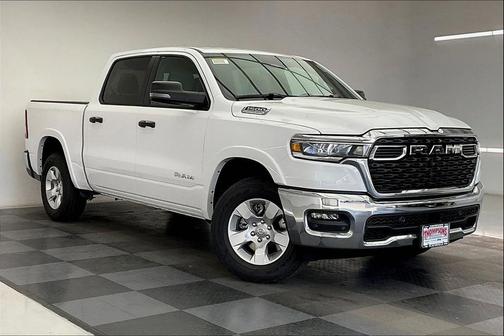 PW7 Bright White Clear Coat 2026 RAM 1500 Big Horn/Lone Star