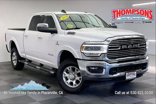 Bright White Clearcoat 2020 RAM 2500 Laramie Crew Cab 4x4 6'4' Box