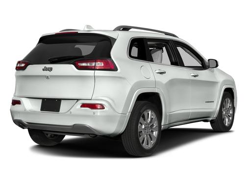 Bright White Clearcoat 2017 Jeep Cherokee Overland