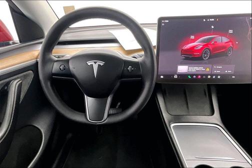 Red Multi-Coat 2023 Tesla Model Y Long Range Dual Motor All-Wheel Drive