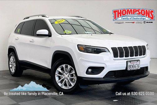 Bright White Clearcoat 2019 Jeep Cherokee Latitude