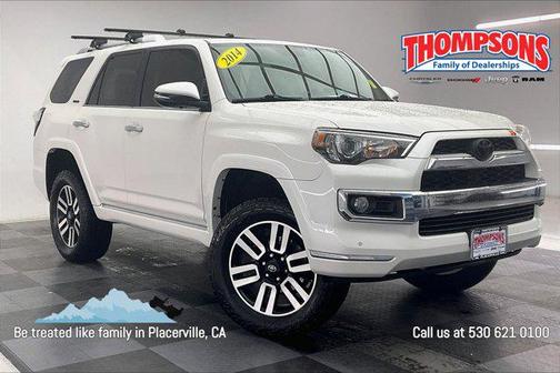 Blizzard Pearl 2014 Toyota 4Runner Limited