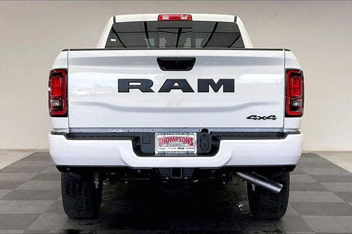 PW7 Bright White Clear Coat 2026 RAM 2500 Black Express Crew Cab 4x4 6'4' Box