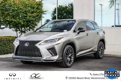 2022 Lexus RX 350 F SPORT Handling