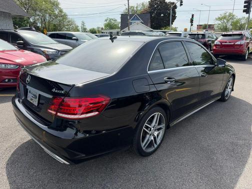 Black 2014 Mercedes-Benz E-Class E 350 4MATIC Sedan 4D