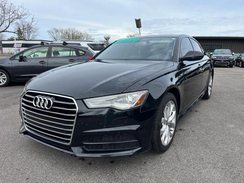 Black 2018 Audi A6 2.0T Premium