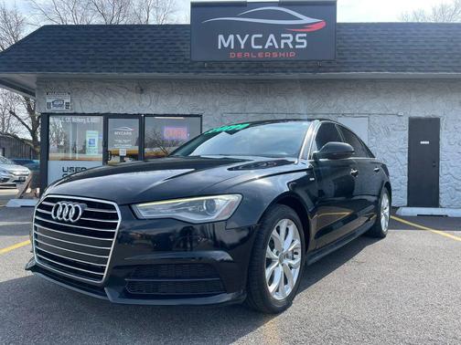 Black 2018 Audi A6 2.0T Premium