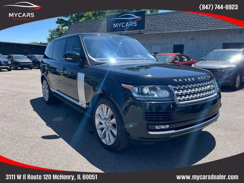 Black 2016 Land Rover Range Rover 5.0L Supercharged