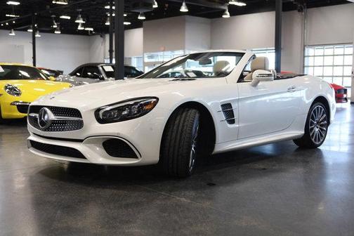 designo Diamond White Metallic 2020 Mercedes-Benz SL 550 SL 550