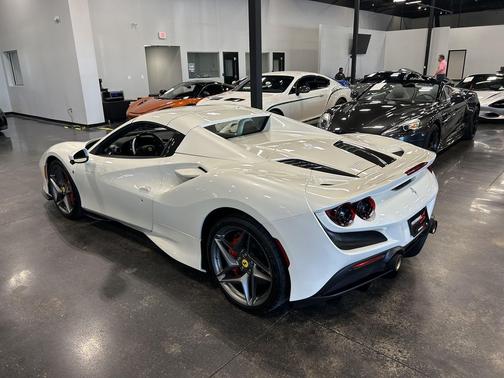 White 2022 Ferrari F8 Spider Base