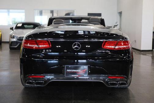 Black 2017 Mercedes-Benz AMG S 63 4MATIC
