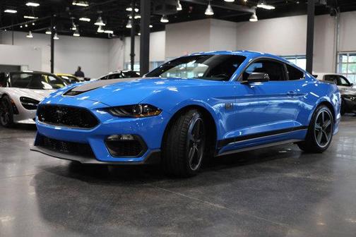 Grabber Blue Metallic 2022 Ford Mustang Mach 1 Fastback