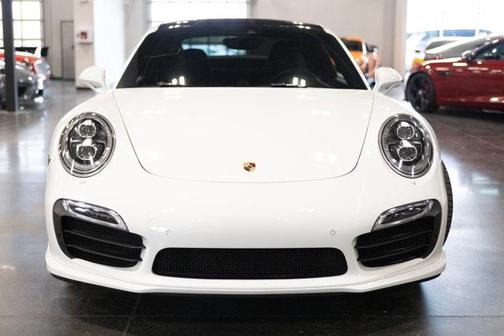 White 2015 Porsche 911 Turbo S