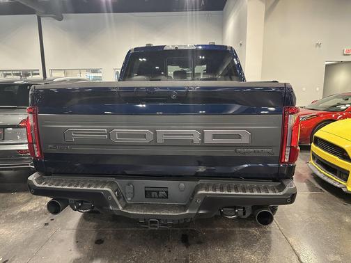 Antimatter Blue Metallic 2025 Ford F-150 Raptor