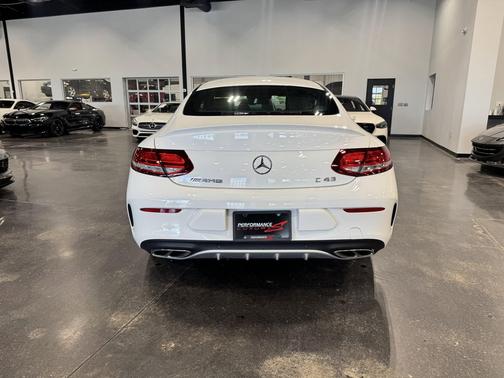 Polar White 2018 Mercedes-Benz AMG C 43 4MATIC