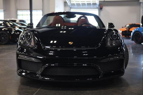 Black 2016 Porsche Boxster Spyder