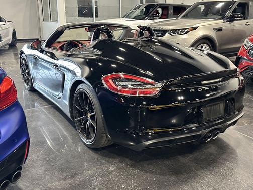 Black 2016 Porsche Boxster Spyder