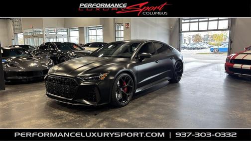 Mythos Black Metallic 2025 Audi RS 7 4.0T Performance