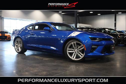 Hyper Blue Metallic 2018 Chevrolet Camaro 2SS