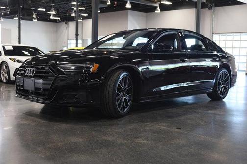 Mythos Black Metallic 2020 Audi A8 L 60