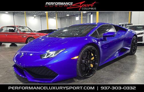 Blu Nethuns 2016 Lamborghini Huracan LP610-4