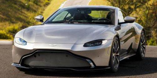China Gray 2021 Aston Martin Vantage Base