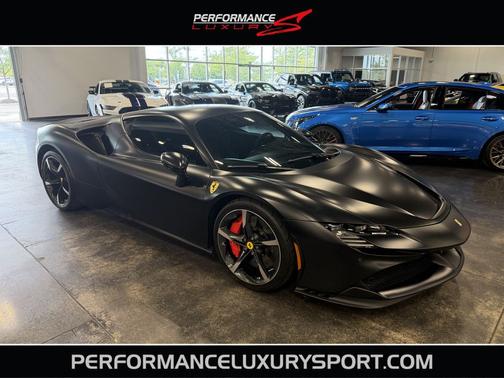 Nero DS Opaco (Matte Black) 2022 Ferrari SF90 Stradale Base